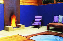 Modern kandalló